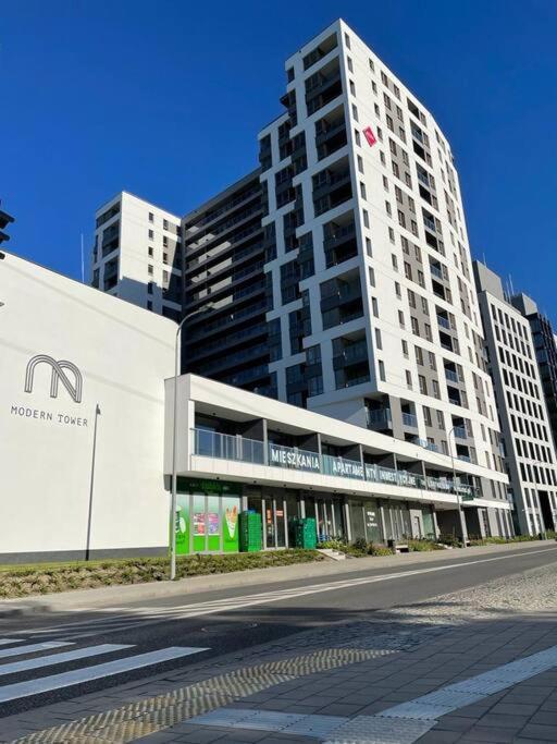 Appartement Modern Tower Apartament Gdynia Extérieur photo